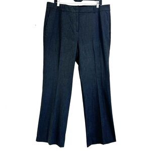 Ann Taylor Pants Women's Size 14 Dark Gray Dress Trousers Work Office Pants
